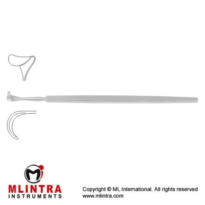 Cushing Retractor / Saddle Hook Stainless Steel, 20.5 cm - 8" Blade Size 12 mm